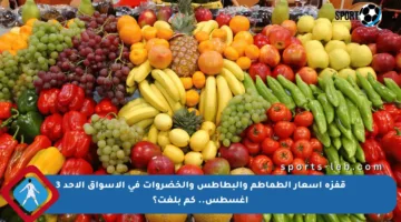 قفزة أسعار الطماطم والبطاطس والخضروات في الأسواق الأحد 3 أغسطس.. كم بلغت؟